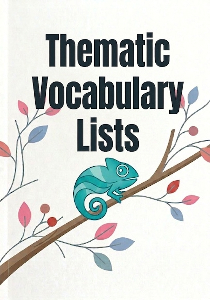 Thematic Vocabulary Lists